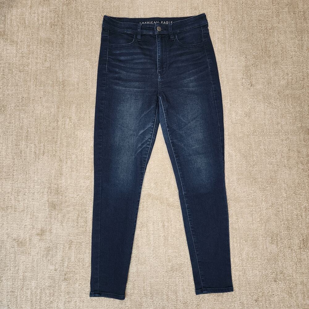 American Eagle Super Hi Rise Stretch Jeggings Size 6 Short